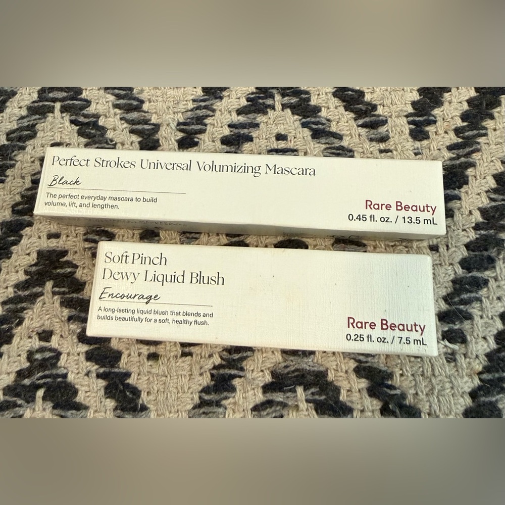 Rare Beauty Set - liquid blush and mascara